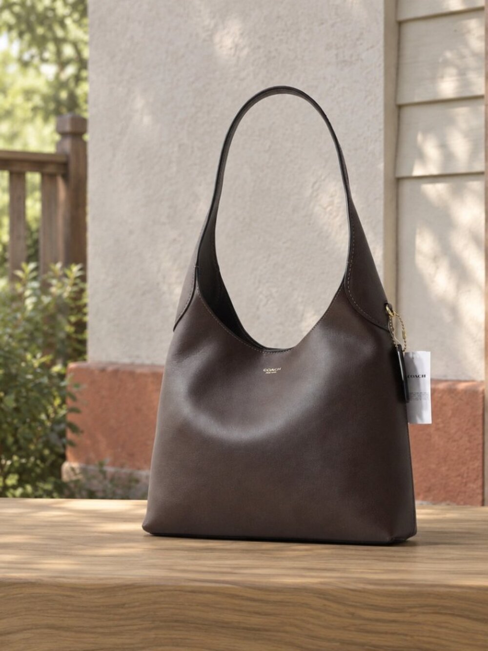 Coach Shoulder Bag-Maple